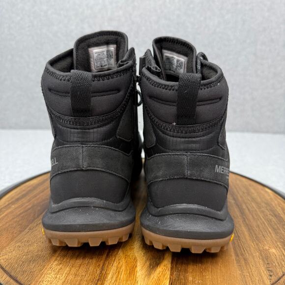 Merrell Nova 3 Thermo Boots Men\'s 13 Black Vibram Soles Mid Insulated